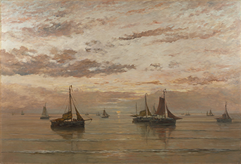 Hendrik Willem Mesdag, Zomeravond in Schevingen