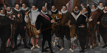 Cornelis Ketel, Het korporaalschap van kapitein Dirck Jacobsz Rosecrans en luitenant Pauw (1588)